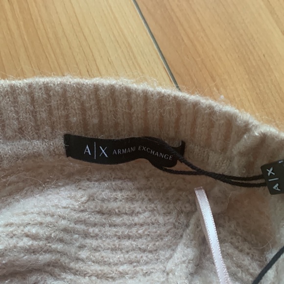 Armani light pink fuzzy sweater - Picture 5 of 5